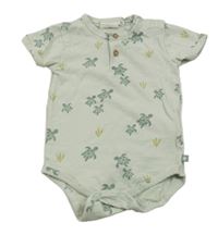 Svetlomodré body so želvičkami