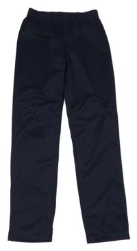 Tmavomodré sportovní tepláky Decathlon