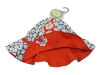 Nové -  Červeno-modro-bílý klobouk s květinami Mamas&Papas