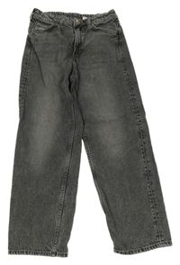 Šedé wide leg rifle H&M
