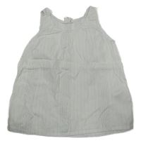 Bielo-strieborný top H&M