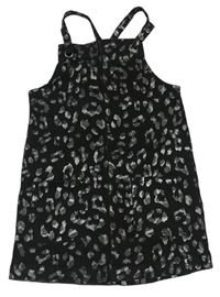 Čierne vzorované rifľové na traké šaty George