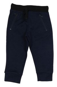 Tmavomodré melírované tepláky Urban