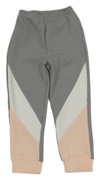 Sivo-lososové tepláky