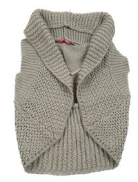Sivá svetrová vesta Yd.
