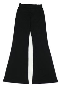 Čierne flare nohavice H&M