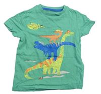 Zelené tričko s dinosaury M&S