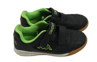 Černé koženkové sálovky Kappa vel. 33