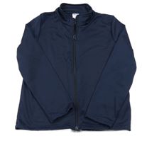 Tmavomodrá športová funkčná prepínaci mikina Decathlon