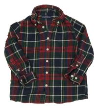 Barevná kostkovaná flanelová košile Matalan