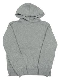 Sivá melírovaná mikina s kapucňou H&M