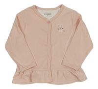 Svetloružová prepínaci slabá mikina so zajačikom STACCATO