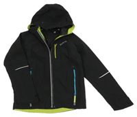 Černá šusťáková funkční jarní bunda s kapucí Dare 2B