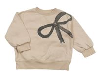 Pudrová mikina s mašlou M&S