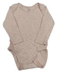 Světlerůžové puntíkaté body H&M