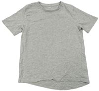 Sivé melírované tričko