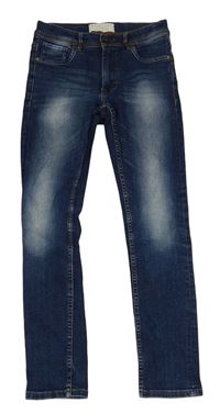 Modré skinny fit rifle Matalan