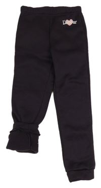 Lilkové tepláky se srdcem a nápisem Little Kids