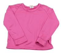 Neónově ružové thermo tričko Crane