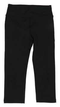Čierne športové capri legíny Dunnes