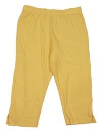 Žlté capri legíny Alive