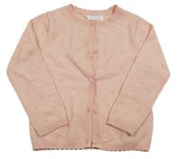 Svetloružový ľahký prepínaci sveter s 3D bodky Primark