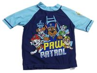 Tmavomodro-tyrkysové UV tričko s Paw Patrol zn. Primark