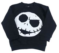 Černá mikina - Jack Skellington Matalan