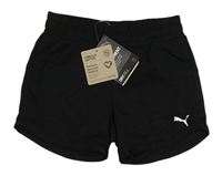 Černé sportovní kraťasy Puma