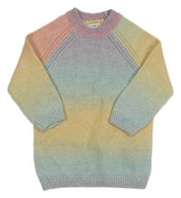 Barevný třpytivý vlněný svetr F&F