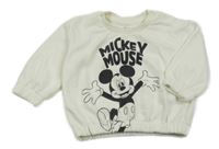 Biela mikina s Mickeym Primark