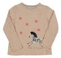 Růžové triko se zebrou F&F