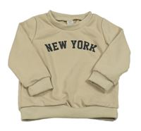 Béžová mikina s nápisom Shein