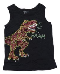 Čierne tielko s dinem Primark