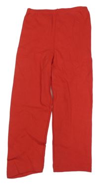 Červené crop legíny