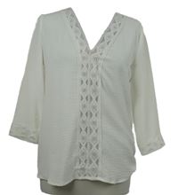 Dámská bílá halenka s krajkou Only 