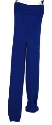 Dámské safírové zateplené punčochové legíny Primark 