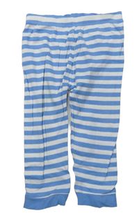 Modro-biele pruhované pyžamové nohavice Tu