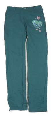 Petrolejové džegíny s flitry