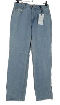 Nové - Dámske svetlomodré paralell leg rifle Brave Soul