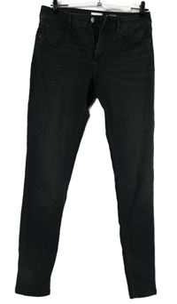 Dámské antracitové elastické rifle QS