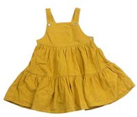 Žlté menšestrové na traké šaty F&F