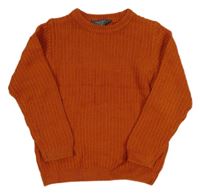Cihlový svetr Primark 
