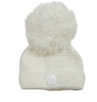 Smetanový kulich s bambulí a medvídkem