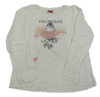 Bílé triko s tučňákem S. Oliver