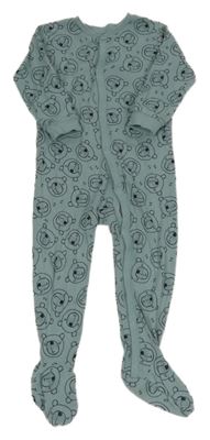 Zelenošedý overal s medvědy Lupilu
