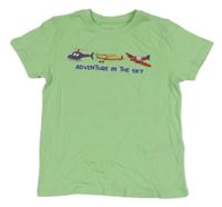 Neonově zelené s letadly Primark