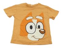 Broskvové tričko s Bluey Tu