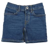 Modré rifľové kraťasy Denim Co.