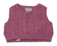 Ružová pletená vesta Primark